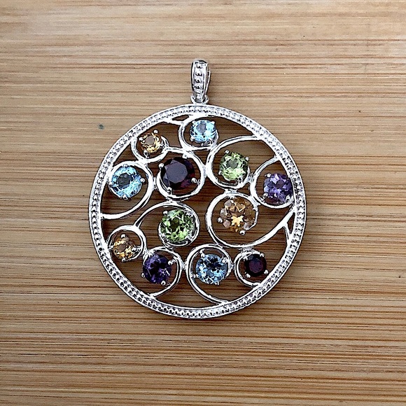 $47 Estate Designer Pendant Marked 925 China with (unrecognizable designer mark) - Picture 4 of 6